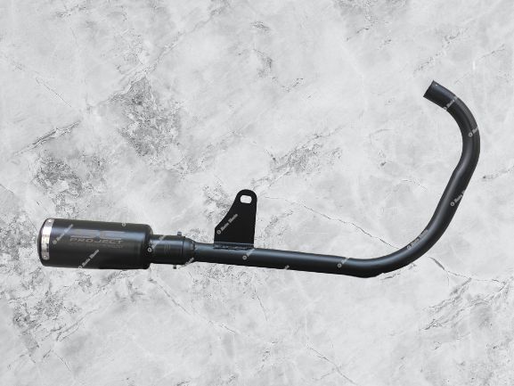SC Project Exhaust With Bend Pipe For Honda CG-125