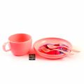 Kids tableware set - Tableware baby bowl set - Children dishes - kids dinner feeding plate - spoons plate bowl. 