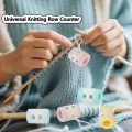 Knitting Row Counter - Manual Handheld Mini Tally Counter for Crochet, Yarn Craft, Sewing Tools.