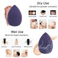 12pcs All-Purpose Makeup Sponge Set, Consisting of 3 Loose Powder Puffs, 3 Mini Air Cushion Puffs, 3 Makeup Sponges And 3 Mini Makeup Sponges. Foundation Blending Beauty Sponge, Liquid, Cream And Powder Flawless, Latex-Free Wet And Dry Dual-Use Foundation. 