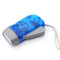 Hand Pressure Dynamo 3 LED Torch Light Battery less Crank Torch Flash Light Automatic No Charging No Rechargable Hand Pressing Power Flashlight.