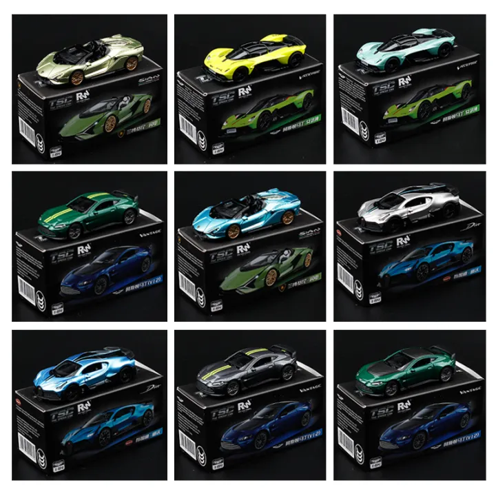 TSC1:64%20Alloy%20Car%20Model%20Aston%20Martin%20Bugatti%20Simulation%20Children's%20Toy%20Decoration%20Collectible%20Item%20Non-Radio%20Controlled%20Vehicle%20-%20Image%203