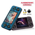 ANBERNIC RG353M Handheld Game Console 3.5 Inch Multi-touch Screen Dual OS Aluminum Alloy Shell HDMI-compatible WIFI Video Player. 