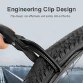 Bike Tire Levers Bike Tire Pliers Bicycle Tyre Remover Clamp with Non-Slip Grip Convenient for Wheel Maintenance. 
