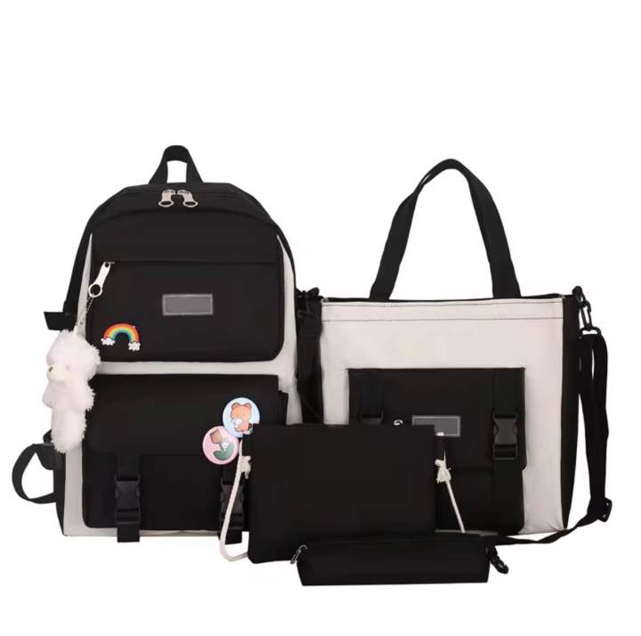 4-in-1%20Multi-Purpose%20School%20Backpack%20Set%20for%20Girls%20%E2%80%93%20Cute%20Design%20with%20Bear%20Keychain%20&%20Matching%20Accessories%20-%20Image%206