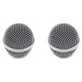 Replacement Metal Microphone Grille Replacing Professional Party Mic Head Part Accessories For Shure Beta58a Wireless Microphone. 