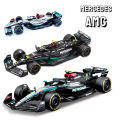 Bburago 1:43 F1 Mercedes-AMG Full Range W13 #44 #63 W14-44/63 W15-NO.44 NO.63  Alloy Toy Car Model Super Formula Die Cast Mode. 