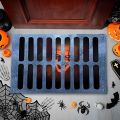 VIKAMA Halloween 3D Visual Clown Floor Mat Horror Movie Clown Area Rug Home Decor Indoor Outdoor Welcome Doormat. 