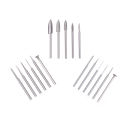 NEW 5/6PCS HSS Wood Carving Bit Set For Rotary Tools Precision Engraving Wood Carving, Root Carving, And Nuclear Carving. 