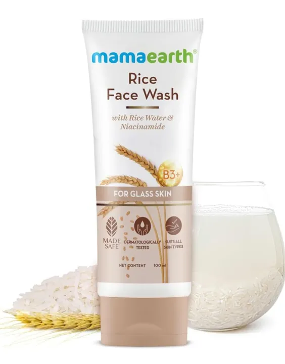 Mamaearth%20Rice%20Face%20Wash%20With%20Rice%20Water%20&%20Niacinamide%20For%20Glass%20Skin%20-%20100%20Ml%20-%20Image%202