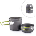 Ultralight Camping Pots Cookware Set Portable Outdoor Cooking  Tableware for Hiking Trekking Picnic Fishing Mountaineering. 