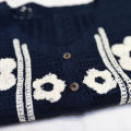 Cute Flower Crochet Vest Top for Women Teen-girl Button Front Sleeveless Crop Waistcoat  Summer Boho Chic Vacation Beach Outfit. 