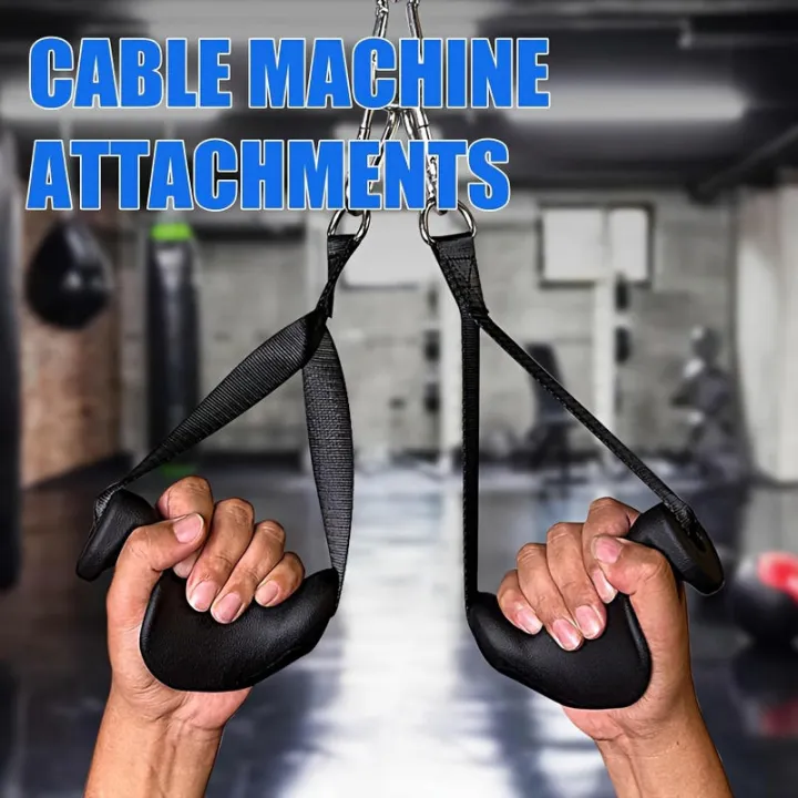 2/4Pcs%20Ergonomic%20Exercise%20Handles,%20Resistance%20Band%20Handles%20Cable%20Machine%20Attachments%20for%20Gym%20Pulley%20Machine%20LAT%20Pulldown%20System.%20-%20Image%203