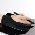 S/M/L Two-Finger Drawing Gloves Anti-touch Anti-fouling for Tablet Digital Board Touch Screen Oil Painting Office Art Supplies. 