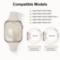Slim Silicone Strap For Apple Watch Band 45mm 44mm 40mm 41mm 42-38mm sport bracelet iwatch series 8 7 se 3 4 5 6 9 ultra 2 49mm.