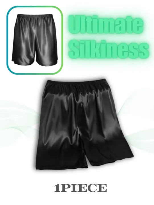 1Pc%20Ice%20Silk%20Men's%20Summer%20Breathable%20Sleeper%20Pants%20with%20Elastic%20and%20Comfortable%20Fit,%20Fashionable%20and%20Versatile,%20Casual,%20-%20Image%202