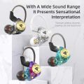 QKZ AK3 FiLe Wired Earphone With Microphone HiFi Music Monitor Bass Headphones Noise Cancelling Headset For Sport Gaming Earbuds.