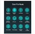 M10 TWS Earbuds 2500mAh Charging Box Bluetooth-compatible Stereo Waterproof.