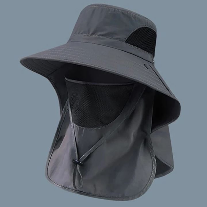 Summer%20Sun%20Hats%20UV%20Protection%20Outdoor%20Hunting%20Fishing%20Cap%20For%20Men%20Women%20Hiking%20Camping%20Visor%20Bucket%20Hat%20Neck%20Flap%20Fisherman%20Hat%20-%20Image%208