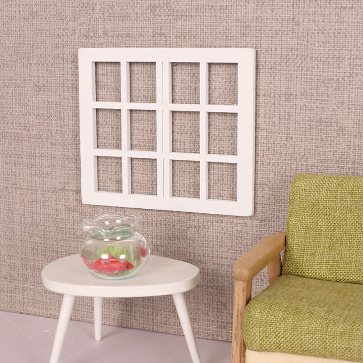 1/12%20Dollhouse%20Mini%20Wooden%20Window%20Frame%20Model%20Dollhouse%20Furniture%20Decoration%20Dolls%20House%20Micro%20Scene%20Construction%20Props%20-%20Image%206