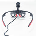 Dental Loupes 2.5/3.5X Magnifier Lab Medical Magnification Binocular Magnifier Headlight Headlamp 5W Seperately Cloth Packaging. 