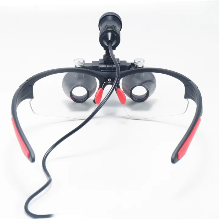 Dental%20Loupes%202.5/3.5X%20Magnifier%20Lab%20Medical%20Magnification%20Binocular%20Magnifier%20Headlight%20Headlamp%205W%20Seperately%20Cloth%20Packaging%20-%20Image%207