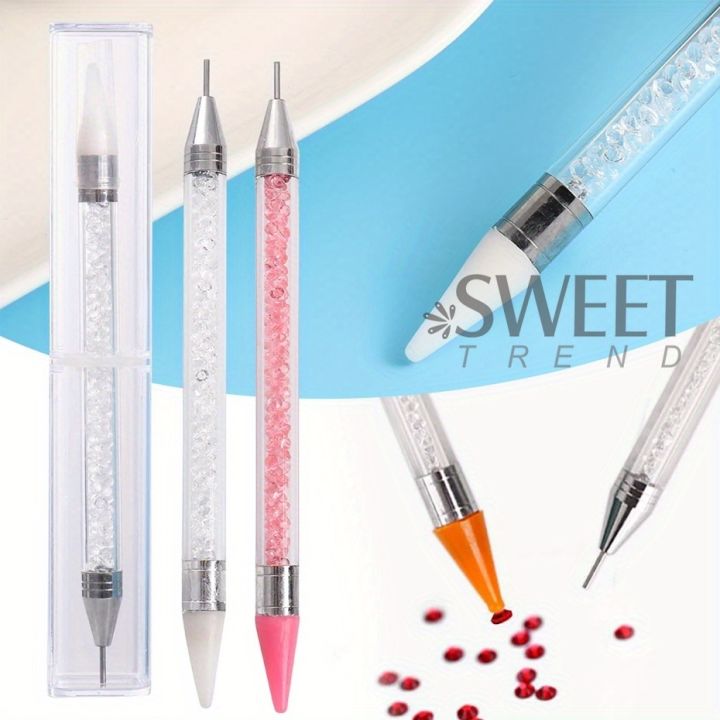 Dual-Ended%20Rhinestone%20Picker%20Pen%20With%20Tweezer%20Set%20Point%20Drill%20Wax%20Pencil%20Sticking%20Picking%20Dotting%20Jewelry%20Tools%20Decoration%20Kit%20-%20Image%202