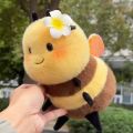20cm Adorable Cartoon Honey Bee Plush Toy Kawaii Soft Stuffed Animals Plushies Kids Girls Boys Birthday Xmas . 