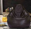 Unique Classic Premium Bean Bag with Beans Filled (XXXL, Brown). 