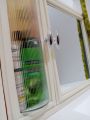 Style front storage box cabinet mirror double door for bathroom accessories cabinet. 