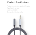 7 #   Caravan Crew 3.5mm Male to Female Audio Cable for Ipad, Smartphones, Tablets, Media Players. 
