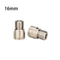 ZTTO 2pcs Bicycle Pedal Extension Bolt Titanum Alloy Bolt 16mm 20mm MTB Road Bike 9/16 Pedal Extender Spacers Crank Axle Parts. 