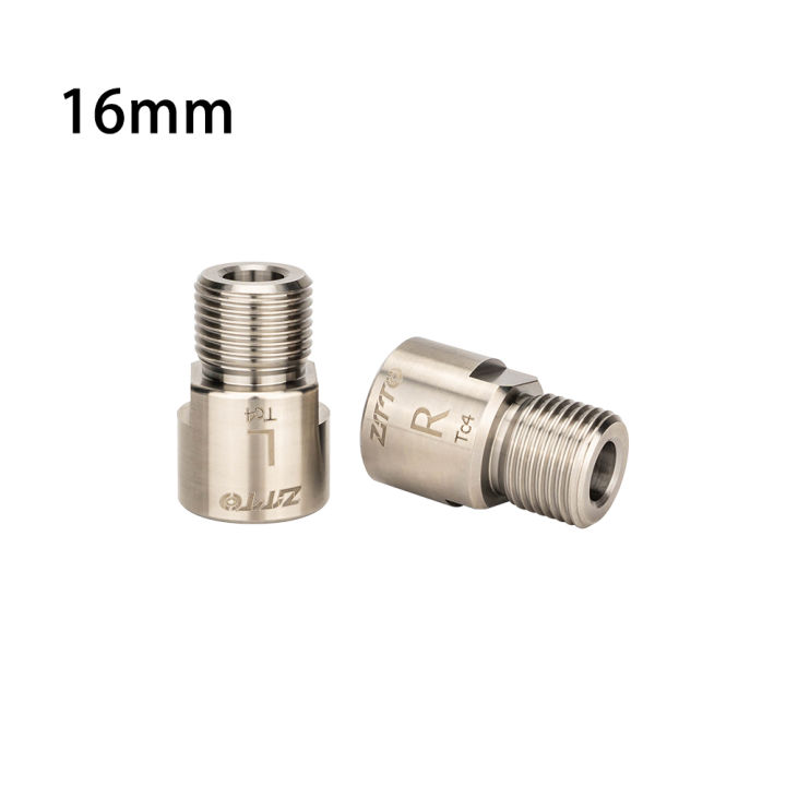 ZTTO%202pcs%20Bicycle%20Pedal%20Extension%20Bolt%20Titanum%20Alloy%20Bolt%2016mm%2020mm%20MTB%20Road%20Bike%209/16%20Pedal%20Extender%20Spacers%20Crank%20Axle%20Parts%20-%20Image%207
