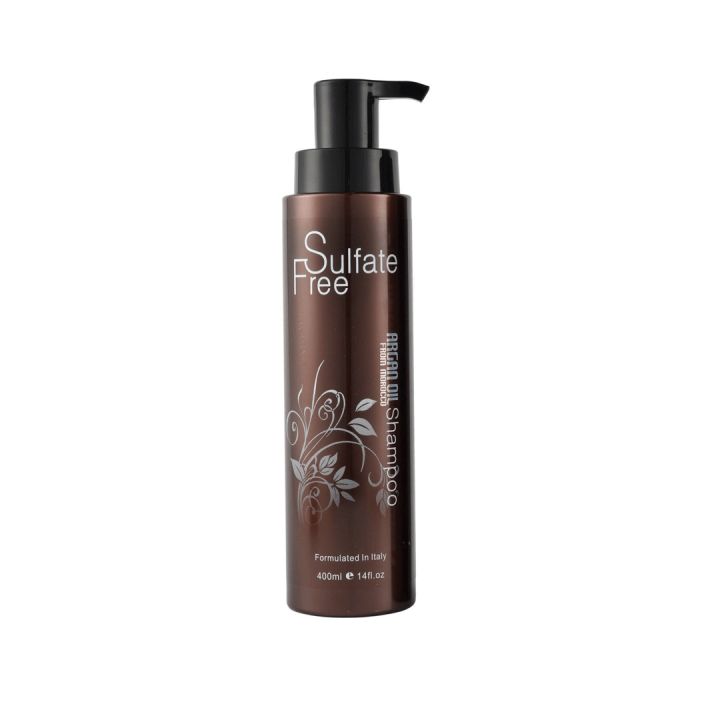 Nuspa Sulfate Free Argan Oil Shampoo 400ml Eliminates Splits End And Gives Dandruff Free And Shiny Hair