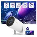 Android Smart Projector HY300 4K Home Theatre WiFi Bluetooth portable Projector New Projector Smart Mini Preojector.