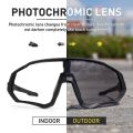 Scvcn Photochromic Cycling Glasses Bicycle for Outdoor Sports Sunglasses MTB Road Goggles Bike Eyewear Men Women Cycl Equipment.
