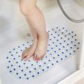 1PC Anti-slip shower pad with suction cup Massage Mat anti-fall children's foot pad PVC bathroom floor mat Bathroom accessories. 