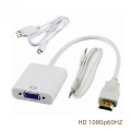 Mini Hdmi To Micro Dvi To Vga Adapter High Definition Cable Head Converter Computer Monitor TV Screen Sharing.