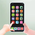 Infant Early Education Toy, Educational Simulation Phone Sound Toy, Baby Enlightenment Toy, Storytelling and Learning Machine.