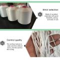 1 Piece Of 5FTx15FT Polyester White Square Grid Gardening Net Climbing Vine Frame Plant Climbing Vine Net. 