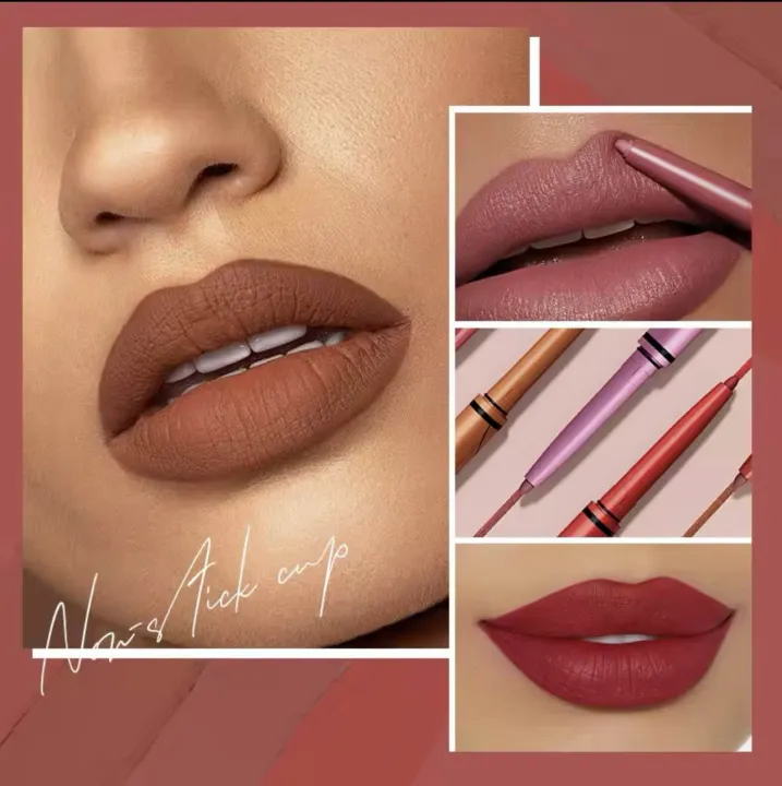 IMAGIC%20Lip%20Liner%20Pencil%20Set%206%20Color/Set%20Shape%20Sculpt%20Weightless%20Precise%20Liner%20with%20Blendable%20Texture%20Matte%20Soft%20lipstick%20makeup%20-%20Image%204