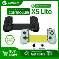 GameSir X5 Lite Mobile Gaming Controller for Android & iPhone Hall Effect Joystick, Lightweight Ergonomic Phone Controller.