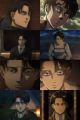 LEVI ACKERMAN, ATTACK ON TITAN A5 UNCUT STICKER SHEETS, Anime Stickers, AOT stickers, mobile stickers, sticker. 