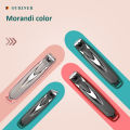 Colorful Nail Clippers Anti-Splash Nail Cutter Detachable Design Fingernail Clippers Stainless Steel Manicure Nail Tool. 
