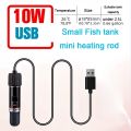 10W USB Mini Aquarium Heating Rod For Small Fish Tank 26°C Constant Temperature Aquarium Heater Submersible Thermostat Heater. 