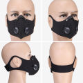 Cycling Mask Activated Carbon Anti-Pollution Masks Breathing Valve Protective Cycling Mask With Filter Windproof Dust Mask. 