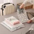 10 Pack Travel Storage Bags for Clothes, Clear Reusable Bags Plastic Ziplock Bags Luggage Organizer Pouch for Clothes Towels.
