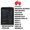 Huawei Nova 5T Battery HB386589ECW Li-ion Polymer 3750mAh High Capacity OEM. 