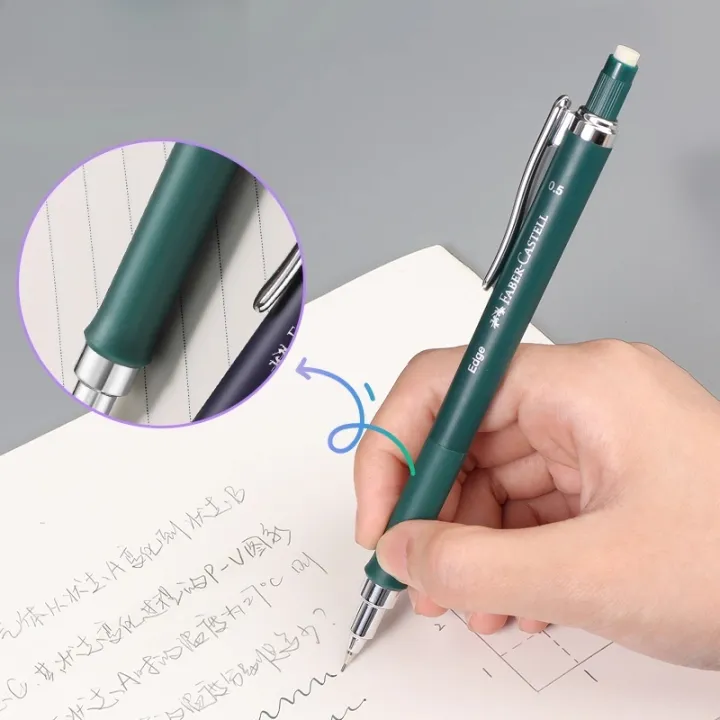 FABER-CASTELL%20Mechanical%20Pencil%200.5m%20Automatic%20Drafting%20Pencil%20with%20Soft%20Grip%20Adhesive%20School%20Supplies%20for%20Students%20Writing%20-%20Image%203