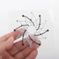 1 Pair  Nipple Transparent Self Adhesive Breathable Comfortable Stickers Rhinestone Breast Petals Lingerie Pasties Bras. 